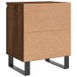 vidaXL Nachttische 2 Stk. Braun Eichen-Optik 40x30x50 cm Holzwerkstoff vidaXL Nachttische 2 Stk. Braun Eichen-Optik 40x30x50 cm Holzwerkstoff