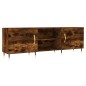 vidaXL TV-Schrank Räuchereiche 150x30x50 cm Holzwerkstoff