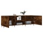 vidaXL TV-Schrank Räuchereiche 150x30x50 cm Holzwerkstoff