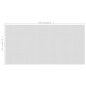 vidaXL Treibende Pool-Solarplane PE 549x274 cm Grau vidaXL Treibende Pool-Solarplane PE 549x274 cm Grau
