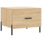 vidaXL Couchtisch Sonoma-Eiche 50x50x40 cm Holzwerkstoff vidaXL Couchtisch Sonoma-Eiche 50x50x40 cm Holzwerkstoff