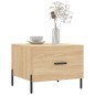vidaXL Couchtisch Sonoma-Eiche 50x50x40 cm Holzwerkstoff vidaXL Couchtisch Sonoma-Eiche 50x50x40 cm Holzwerkstoff
