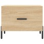 vidaXL Couchtisch Sonoma-Eiche 50x50x40 cm Holzwerkstoff vidaXL Couchtisch Sonoma-Eiche 50x50x40 cm Holzwerkstoff