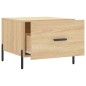 vidaXL Couchtisch Sonoma-Eiche 50x50x40 cm Holzwerkstoff vidaXL Couchtisch Sonoma-Eiche 50x50x40 cm Holzwerkstoff