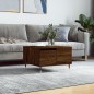 vidaXL Couchtisch Braun Eichen-Optik 55x55x36,5 cm Holzwerkstoff vidaXL Couchtisch Braun Eichen-Optik 55x55x36,5 cm Holzwerkstoff