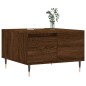 vidaXL Couchtisch Braun Eichen-Optik 55x55x36,5 cm Holzwerkstoff vidaXL Couchtisch Braun Eichen-Optik 55x55x36,5 cm Holzwerkstoff
