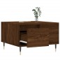 vidaXL Couchtisch Braun Eichen-Optik 55x55x36,5 cm Holzwerkstoff vidaXL Couchtisch Braun Eichen-Optik 55x55x36,5 cm Holzwerkstoff