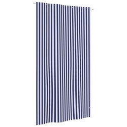 vidaXL Balkon-Sichtschutz Blau und Weiß 140x240 cm Oxford-Gewebe