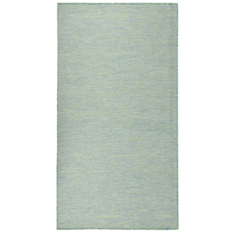 vidaXL Outdoor-Teppich Flachgewebe 140x200 cm Türkis vidaXL Outdoor-Teppich Flachgewebe 140x200 cm Türkis
