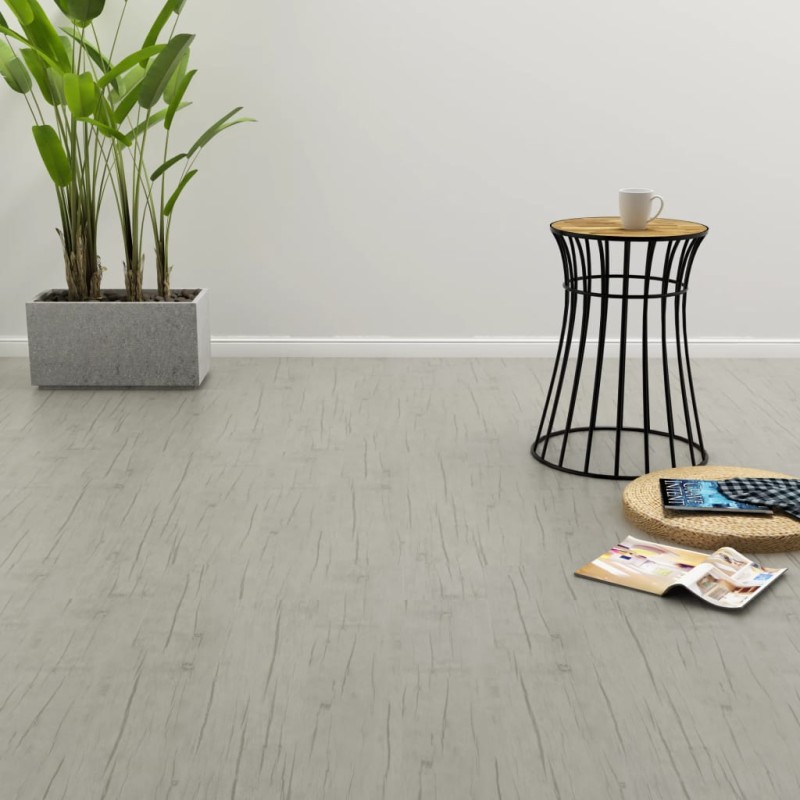vidaXL PVC Laminat Dielen Selbstklebend 4,46 m² 3 mm Eiche gewaschen vidaXL PVC Laminat Dielen Selbstklebend 4,46 m² 3 mm Eiche gewaschen