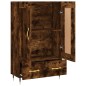 vidaXL Highboard Räuchereiche 69,5x31x115 cm Holzwerkstoff vidaXL Highboard Räuchereiche 69,5x31x115 cm Holzwerkstoff