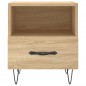 vidaXL Nachttisch Sonoma-Eiche 40x35x47,5 cm Holzwerkstoff vidaXL Nachttisch Sonoma-Eiche 40x35x47,5 cm Holzwerkstoff