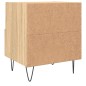 vidaXL Nachttisch Sonoma-Eiche 40x35x47,5 cm Holzwerkstoff vidaXL Nachttisch Sonoma-Eiche 40x35x47,5 cm Holzwerkstoff