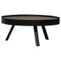 vidaXL Couchtisch mit Beton-Tischplatte 74 x 32 cm vidaXL Couchtisch mit Beton-Tischplatte 74 x 32 cm