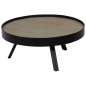 vidaXL Couchtisch mit Beton-Tischplatte 74 x 32 cm vidaXL Couchtisch mit Beton-Tischplatte 74 x 32 cm