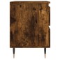 vidaXL Nachttische 2 Stk. Räuchereiche 40x35x50 cm Holzwerkstoff vidaXL Nachttische 2 Stk. Räuchereiche 40x35x50 cm Holzwerkstoff