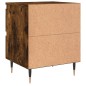 vidaXL Nachttische 2 Stk. Räuchereiche 40x35x50 cm Holzwerkstoff vidaXL Nachttische 2 Stk. Räuchereiche 40x35x50 cm Holzwerkstoff