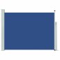 vidaXL Ausziehbare Seitenmarkise 100×500 cm Blau vidaXL Ausziehbare Seitenmarkise 100×500 cm Blau