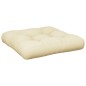 vidaXL Palettenkissen Creme 60x60x12 cm Stoff vidaXL Palettenkissen Creme 60x60x12 cm Stoff