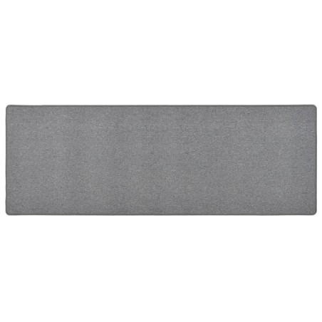 vidaXL Teppichläufer Dunkelgrau 80x250 cm