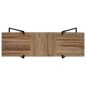 vidaXL Konsolentisch Recyceltes Teak 120 x 35 x 81 cm vidaXL Konsolentisch Recyceltes Teak 120 x 35 x 81 cm