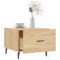 vidaXL Couchtisch Sonoma-Eiche 50x50x40 cm Holzwerkstoff vidaXL Couchtisch Sonoma-Eiche 50x50x40 cm Holzwerkstoff