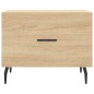 vidaXL Couchtisch Sonoma-Eiche 50x50x40 cm Holzwerkstoff vidaXL Couchtisch Sonoma-Eiche 50x50x40 cm Holzwerkstoff