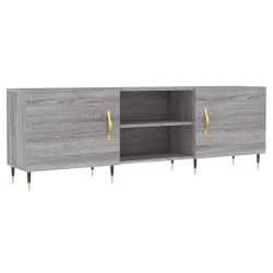 vidaXL TV-Schrank Grau Sonoma 150x30x50 cm Holzwerkstoff
