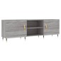 vidaXL TV-Schrank Grau Sonoma 150x30x50 cm Holzwerkstoff vidaXL TV-Schrank Grau Sonoma 150x30x50 cm Holzwerkstoff