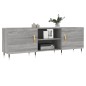 vidaXL TV-Schrank Grau Sonoma 150x30x50 cm Holzwerkstoff vidaXL TV-Schrank Grau Sonoma 150x30x50 cm Holzwerkstoff