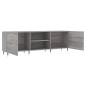 vidaXL TV-Schrank Grau Sonoma 150x30x50 cm Holzwerkstoff vidaXL TV-Schrank Grau Sonoma 150x30x50 cm Holzwerkstoff