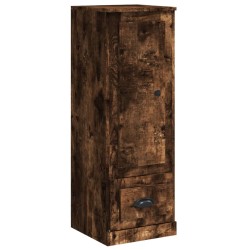 vidaXL Highboard Räuchereiche 36x35,5x103,5 cm Holzwerkstoff