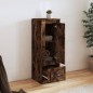 vidaXL Highboard Räuchereiche 36x35,5x103,5 cm Holzwerkstoff vidaXL Highboard Räuchereiche 36x35,5x103,5 cm Holzwerkstoff