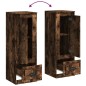 vidaXL Highboard Räuchereiche 36x35,5x103,5 cm Holzwerkstoff vidaXL Highboard Räuchereiche 36x35,5x103,5 cm Holzwerkstoff