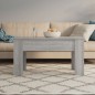 vidaXL Couchtisch Grau Sonoma 101x49x52 cm Holzwerkstoff vidaXL Couchtisch Grau Sonoma 101x49x52 cm Holzwerkstoff