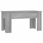 vidaXL Couchtisch Grau Sonoma 101x49x52 cm Holzwerkstoff vidaXL Couchtisch Grau Sonoma 101x49x52 cm Holzwerkstoff