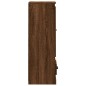 vidaXL Highboard Braun Eichen-Optik 36x35,5x103,5 cm Holzwerkstoff vidaXL Highboard Braun Eichen-Optik 36x35,5x103,5 cm Holzwerkstoff