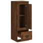 vidaXL Highboard Braun Eichen-Optik 36x35,5x103,5 cm Holzwerkstoff vidaXL Highboard Braun Eichen-Optik 36x35,5x103,5 cm Holzwerkstoff