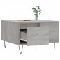 vidaXL Couchtisch Grau Sonoma 55x55x36,5 cm Holzwerkstoff vidaXL Couchtisch Grau Sonoma 55x55x36,5 cm Holzwerkstoff
