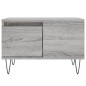 vidaXL Couchtisch Grau Sonoma 55x55x36,5 cm Holzwerkstoff vidaXL Couchtisch Grau Sonoma 55x55x36,5 cm Holzwerkstoff