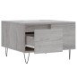 vidaXL Couchtisch Grau Sonoma 55x55x36,5 cm Holzwerkstoff vidaXL Couchtisch Grau Sonoma 55x55x36,5 cm Holzwerkstoff