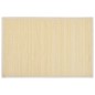 6 Bambus-Platzdeckchen 30 x 45 cm Natur 6 Bambus-Platzdeckchen 30 x 45 cm Natur