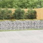vidaXL Gabionen-Hochbeet mit Hochbogen 800x100x100 cm Verzinktes Eisen vidaXL Gabionen-Hochbeet mit Hochbogen 800x100x100 cm Verzinktes Eisen
