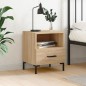vidaXL Nachttisch Sonoma-Eiche 40x35x47,5 cm Holzwerkstoff vidaXL Nachttisch Sonoma-Eiche 40x35x47,5 cm Holzwerkstoff