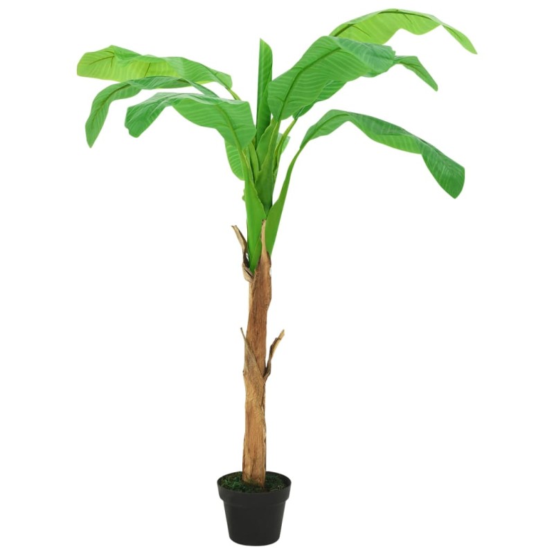 vidaXL Künstlicher Bananenbaum mit Topf 180 cm Grün vidaXL Künstlicher Bananenbaum mit Topf 180 cm Grün