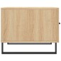 vidaXL Couchtisch Sonoma-Eiche 50x50x40 cm Holzwerkstoff vidaXL Couchtisch Sonoma-Eiche 50x50x40 cm Holzwerkstoff