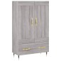 vidaXL Highboard Grau Sonoma 69,5x31x115 cm Holzwerkstoff vidaXL Highboard Grau Sonoma 69,5x31x115 cm Holzwerkstoff