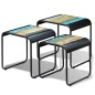 vidaXL 3-tlg. Satztisch-Set Altholz vidaXL 3-tlg. Satztisch-Set Altholz