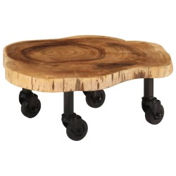 vidaXL Couchtisch Massivholz Akazie 60 x 55 x 25 cm