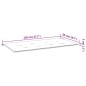 vidaXL Gartenbank-Auflage Königsblau 120x50x3 cm Oxford-Gewebe vidaXL Gartenbank-Auflage Königsblau 120x50x3 cm Oxford-Gewebe